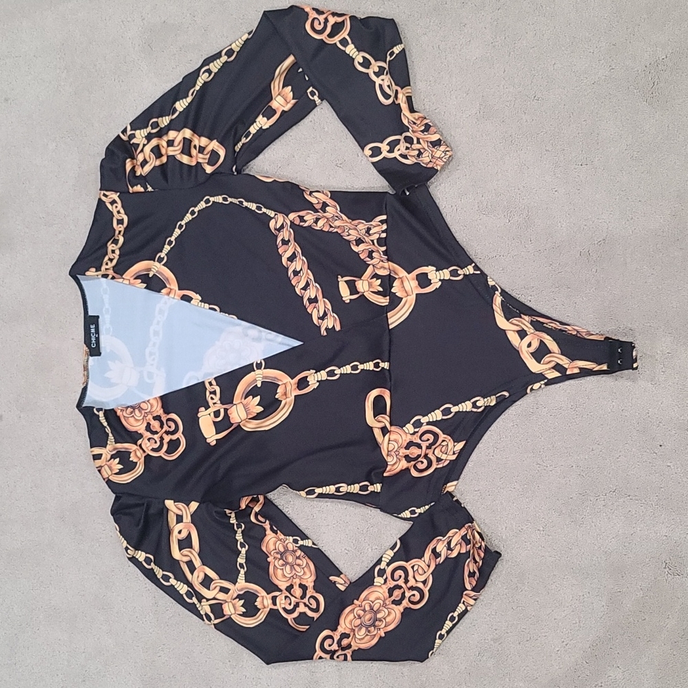 Chic Me Chain Bodysuit